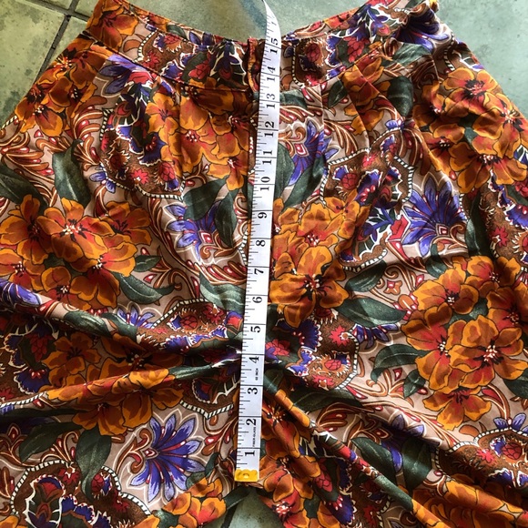 VTG Stacey Michaels Retro Boho Hippie 70s Floral Print Shorts - Picture 3 of 9